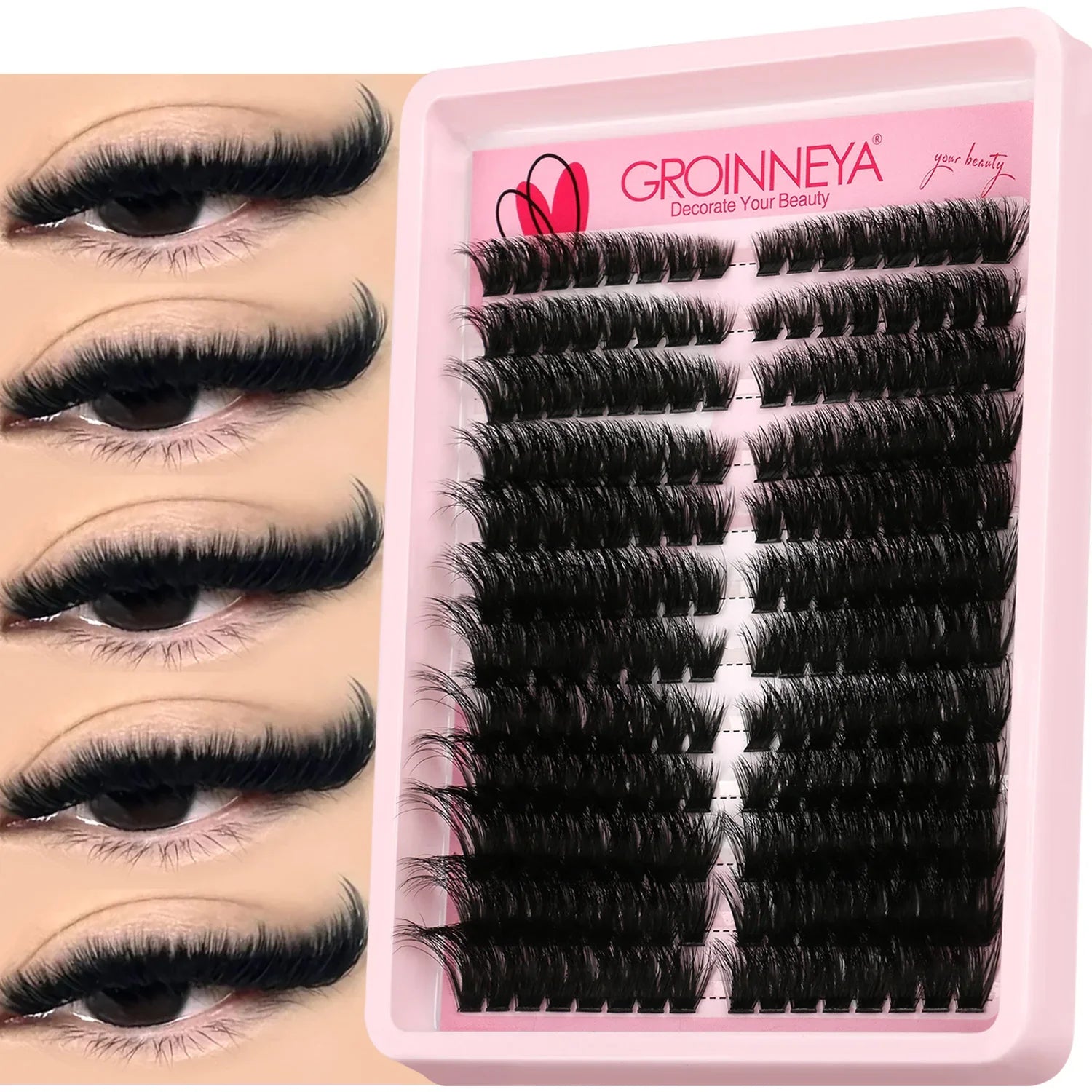 Fluffy Lash Clusters