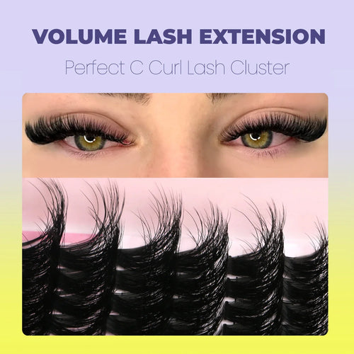 Fluffy Lash Clusters